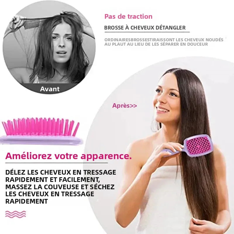 Lightweight Detangling Hair Comb Set