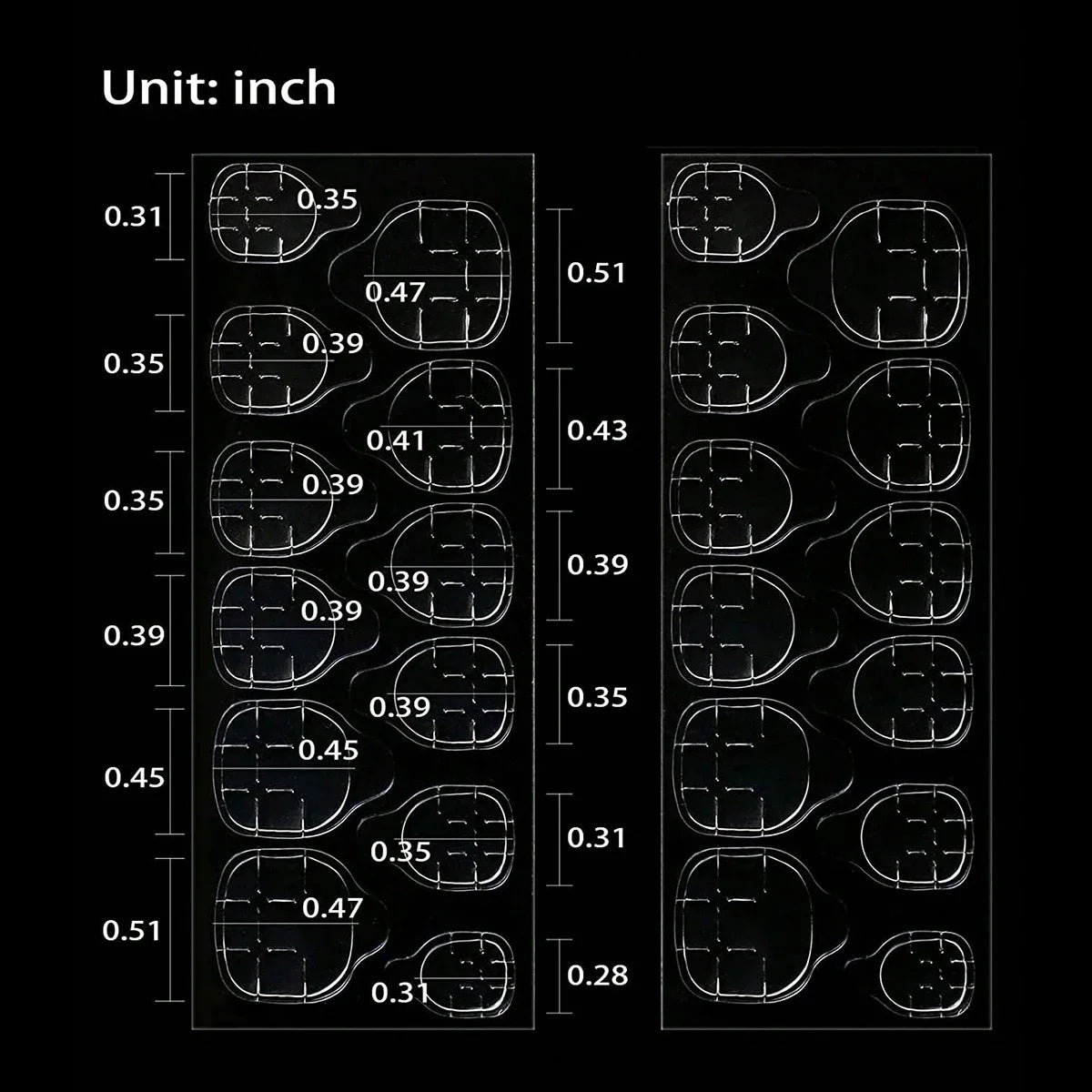 Super Sticky Jelly Nail Glue Tabs